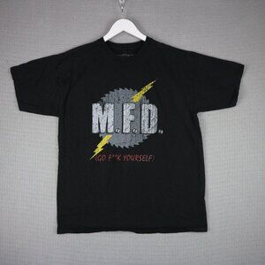 Megadestroyer – Go F**K Yourself Black T-Shirt Mens Large